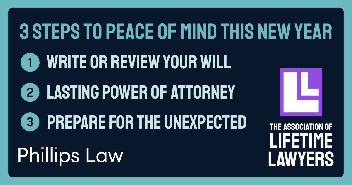 Begin the New Year with Peace of Mind