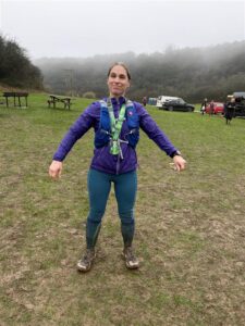 Lisa Perry muddy post running challange