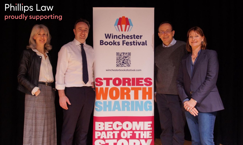 Phillips Law Sponsors Event at Winchester Books Festival
