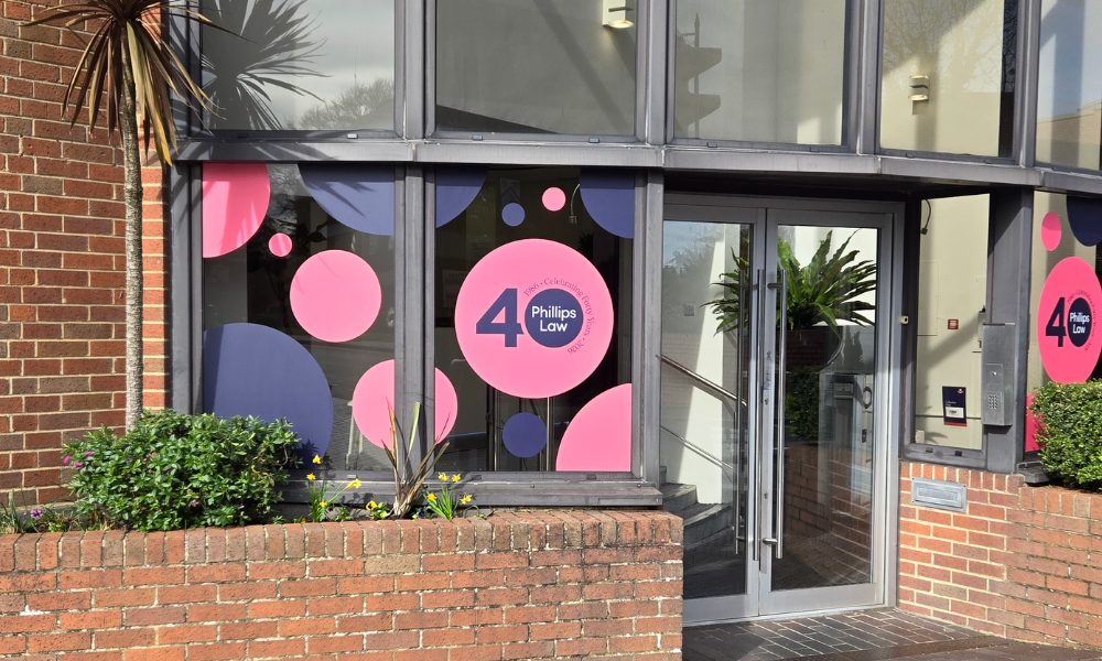 New Window Design at Phillips Law