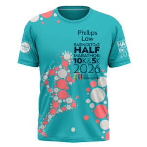 basingstoke half marathon running tshirt 2026