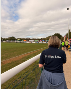 Holly at the Race across yateley